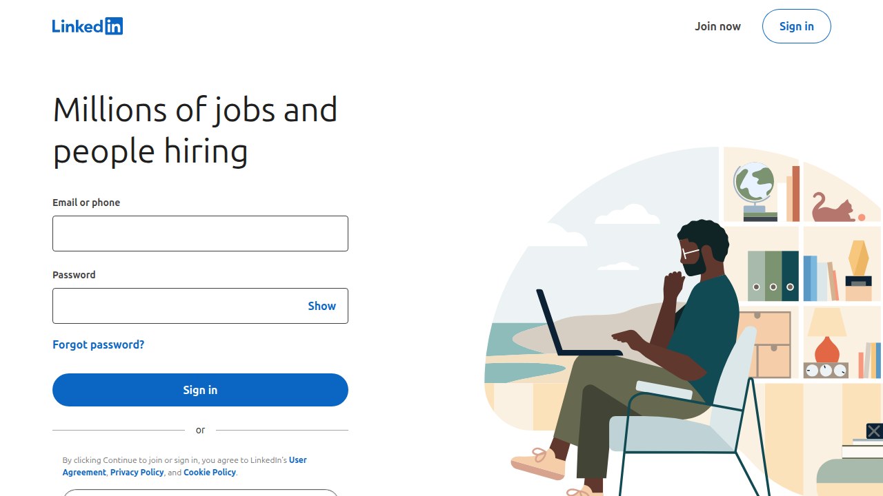 LinkedIn's job search page, showcasing enhanced AI features like Skill Match badges to connect job seekers with relevant roles.
